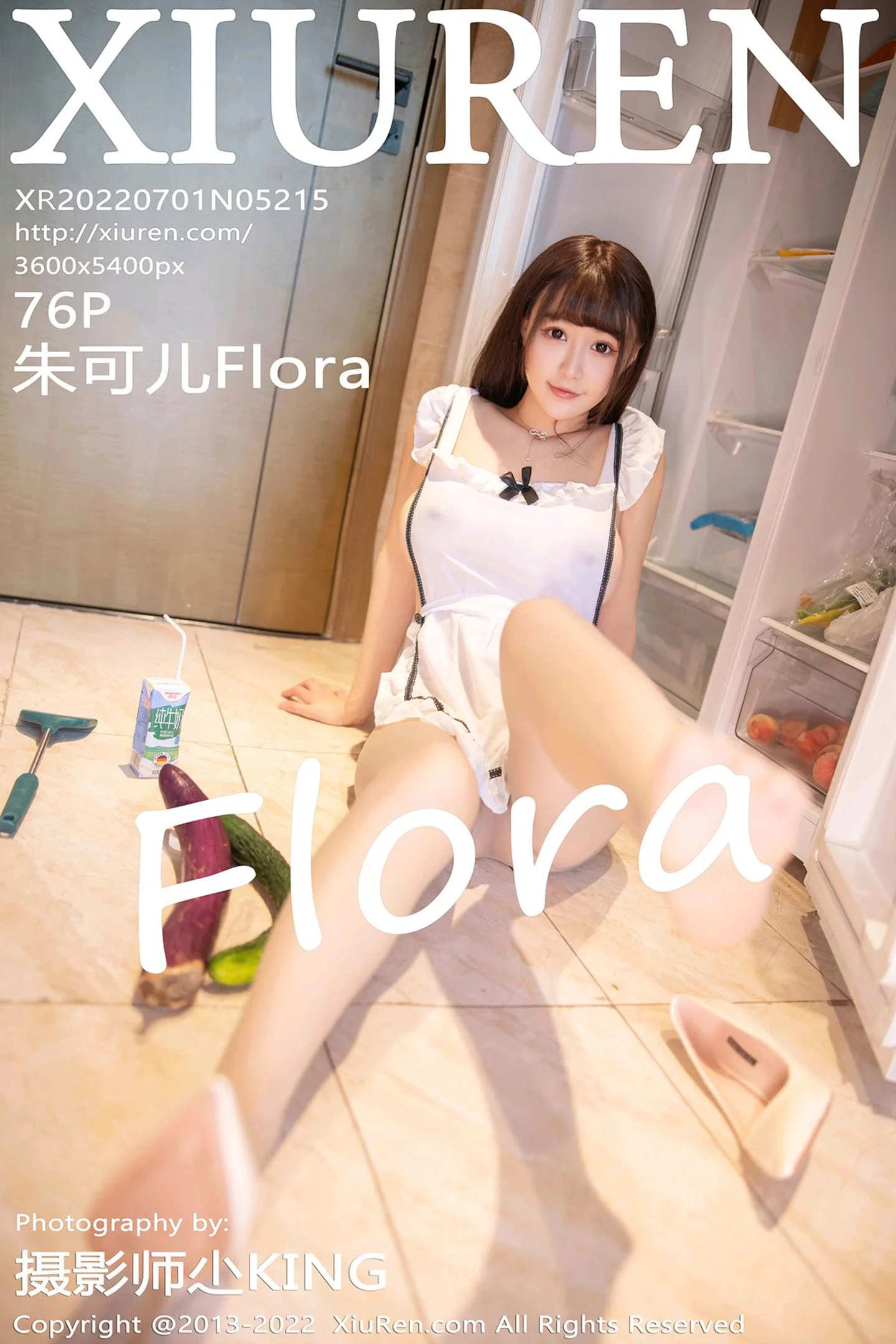 [XiuRen秀人网]No.5215_女神朱可儿Flora私房真空白色女仆服饰配无内黑丝极致诱惑写真76P-秀人网 - XiuRen.Space